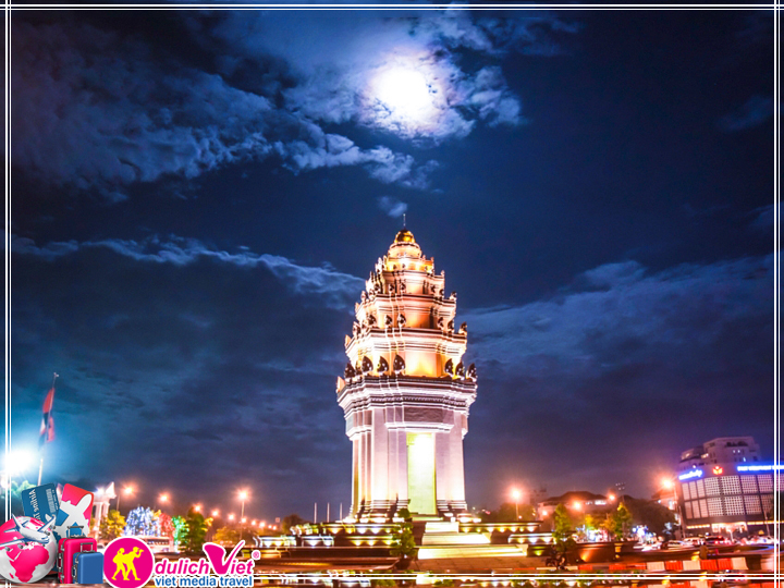 Du lịch Campuchia 4 ngày 3 đêm Siem Reap - Phnom Penh giá tốt hè 2017